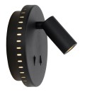 Lucide 79201/09/30 LED fali lámpa Bentjer 1x6W+1x3W | 3000K - kapcsolóval