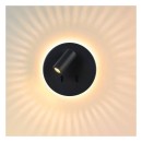 Lucide 79201/09/30 LED fali lámpa Bentjer 1x6W+1x3W | 3000K - kapcsolóval