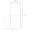 Lucide 14899/01/30 kültéri fali lámpa Fedor 1x40W|E27|IP44