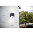 Lutec 5189114118 LED kültéri fali lámpa Gemini 1x9W | 4000K | IP54 - felül/alul világit