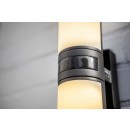 Lutec 5198102118 LED kültéri fali lámpa mozgásérzékelővel Cyra 1x15W | 3000K | IP54 - két forgófejjel