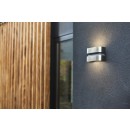 Lutec 5198302001 LED kültéri fali lámpa Maya 1x15W | 3000K | IP44 - rozsdamentes acél kivitelben