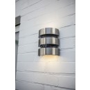 Lutec 5198401001 LED kültéri fali lámpa mozgásérzékelővel Maya 1x15W | 3000K | IP44 - rozsdamentes acél kivitelben
