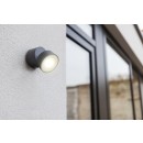 Lutec 5626101125 LED kültéri fali lámpa 1X8W Trombita | 4000K | IP54 - állítható fejjel