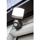 Lutec 7625701345 LED kültéri fali reflektor érzékelővel Sunshine 1x12W | 5000K | IP44 - állítható fejjel