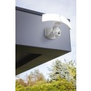 Lutec 7632401053 LED kültéri reflektor kamerával és érzékelővel Libra 1x38W | 5000K | IP44 - intelligens, 2 állítható fej