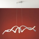 Luce Ambiente Design MYSTRAL-S LED mennyezeti függőlámpa MYSTRAL | 60W integrált LED forrás | a kábelen | fehér