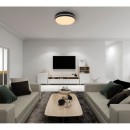 Globo 41759-24 LED mennyezeti lámpa Manni 1x24W | 1100lm | 2700-6500K - távirányítás, szabályozható, éjszakai üzemmód, memória funkció, fekete, bronz, fehér, opál