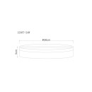 Globo 12387-24W LED mennyezetre szerelhető lámpa MATTHEW | 18W integrált LED forrás | 1080lm | 4000K