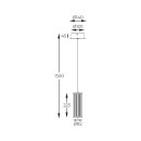Zuma Line 003064-028419 LED mennyezeti függőlámpa CALLY integrált LED forrás