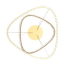 Zuma Line 003064-028412 LED mennyezeti függőlámpa ATHESA integrált LED forrás