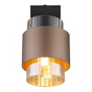 Globo 15560-1C fali lámpa MILLEY E27 | kapcsolóval