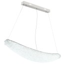 Globo 68524-40 LED mennyezeti függőlámpa KRISTALLA  | 40W integrált LED forrás | 3400lm | 2700-6000K