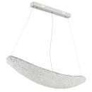 Globo 68524-40 LED mennyezeti függőlámpa KRISTALLA  | 40W integrált LED forrás | 3400lm | 2700-6000K