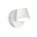 Ideal Lux 167152 LED fali lámpa Gim Bianco 1x6W|3000K - fehér