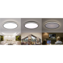 Philips 8719514432024 LED mennyezeti lámpa Ozziet 1x22W | 2500lm | 4000K - szabályozható - SceneSwitch, fehér