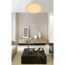 Globo 41749-22 LED mennyezeti lámpa Ovi 1x22W | 1600lm | 2700-4200-6500K - csillogó hatás, szabályozható, fehér, opál
