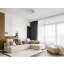 Italux PLF-13187-WH-WO LED mennyezetre szerelhető lámpa Santer | 24W LED | 2400lm | 3000K