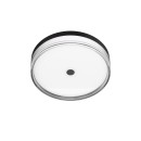 Italux PLF-64536-S-BK LED mennyezetre szerelhető lámpa Molino | 24W LED | 2640lm | 2000K