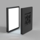 Italux PLF-83625-300S-24W-BL LED mennyezetre szerelhető lámpa Bastia | 24W integrált LED forrás | 2800lm | 2800+4000+6000K