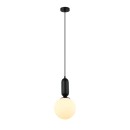 Italux PND-02340-1M-BK mennyezeti függőlámpa Aldeva | 1x40W E27