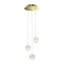 Italux PND-12220121-3A-GD LED mennyezeti függőlámpa Rosario | 12.6W integrált LED forrás | 755lm