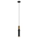 Italux PND-14290-1-BRO-BK mennyezeti függőlámpa Isidora GU10