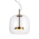 Italux PND-17760A-BRSS-CL LED mennyezeti függőlámpa Caste | 10W LED | 850lm | 3000K