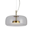 Italux PND-17760B-BRSS-SG LED mennyezeti függőlámpa Caste | 10W LED | 850lm | 3000K