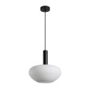 Italux PND-23541A-1-BK-OP mennyezeti függőlámpa Gater E27