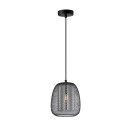 Italux PND-28612-BK-SG mennyezeti függőlámpa Amiria E27