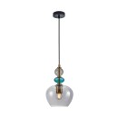 Italux PND-30263-1A-BRO-SG mennyezeti függőlámpa Busco E27