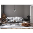 Italux PND-30263-1A-BRO-SG mennyezeti függőlámpa Busco E27