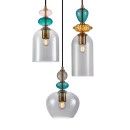 Italux PND-30263-3A-BRO-SG mennyezeti függőlámpa Busco E27