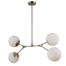 Italux PND-33245-4 mennyezeti függőlámpa Caserta E14
