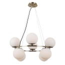 Italux PND-33453-4-4-ABR mennyezeti függőlámpa Larosa | 8x5W E27