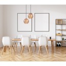 Italux PND-34221-1S-GD mennyezeti függőlámpa Paulela E27