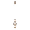 Italux PND-34359-3V-HBR-AMB LED mennyezeti függőlámpa Butero | 12W LED | 1095lm | 3000K