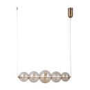 Italux PND-34359-5H-HBR-AMB LED mennyezeti függőlámpa Butero | 18W LED | 1650lm | 3000K