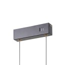 Italux PND-34374-3-BK LED mennyezeti függőlámpa Montiela | 15W LED | 772lm | 3000K
