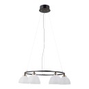 Italux PND-34374-6-BK LED mennyezeti függőlámpa Montiela | 30W LED | 1544lm | 3000K