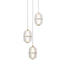 Italux PND-34375-3-BK LED mennyezeti függőlámpa Alani | 15W LED | 1170lm | 3000K