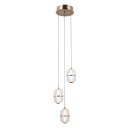 Italux PND-34375-3-HBR LED mennyezeti függőlámpa Alani | 15W LED | 1170lm | 3000K