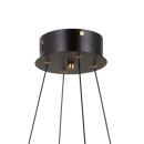 Italux PND-34375-4-BK LED mennyezeti függőlámpa Alani | 24W LED | 1931lm | 3000K