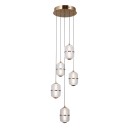 Italux PND-34375-5-HBR LED mennyezeti függőlámpa Alani | 28W LED | 2184lm | 3000K