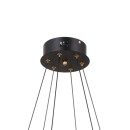 Italux PND-34375-6-BK LED mennyezeti függőlámpa Alani | 32W LED | 2496lm | 3000K