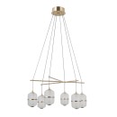 Italux PND-34375-6-HBR LED mennyezeti függőlámpa Alani | 32W LED | 2496lm | 3000K