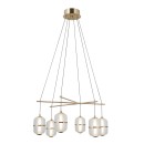 Italux PND-34375-6-HBR LED mennyezeti függőlámpa Alani | 32W LED | 2496lm | 3000K