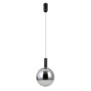 Italux PND-34378-1L-BK LED mennyezeti függőlámpa Strela | 5W LED | 455lm | 3000K