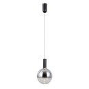 Italux PND-34378-1M-BK LED mennyezeti függőlámpa Strela | 5W LED | 457lm | 3000K